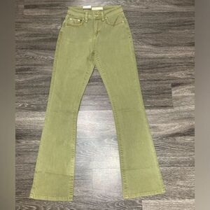 Western Blue Jeans Womens 7 Bootcut Cowboy‎ Rodeo Geen New Flare Embroidered